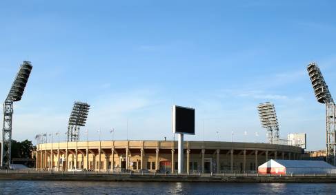 Petrovsky Football Stadium in St Petersburg