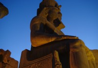 Statue of Ramses II at the Luxor Temple