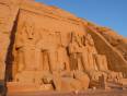 Ramses II incredible rock cut temple at Abu Simbel