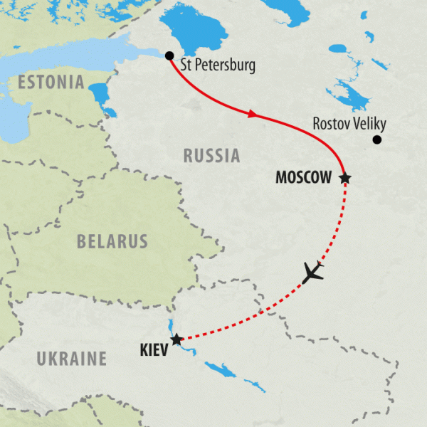 Russia Tours Tours to Russia Holidays to Russia On The Go Tours