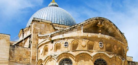 The Church of Sepulchre in Jerusalem, Israel