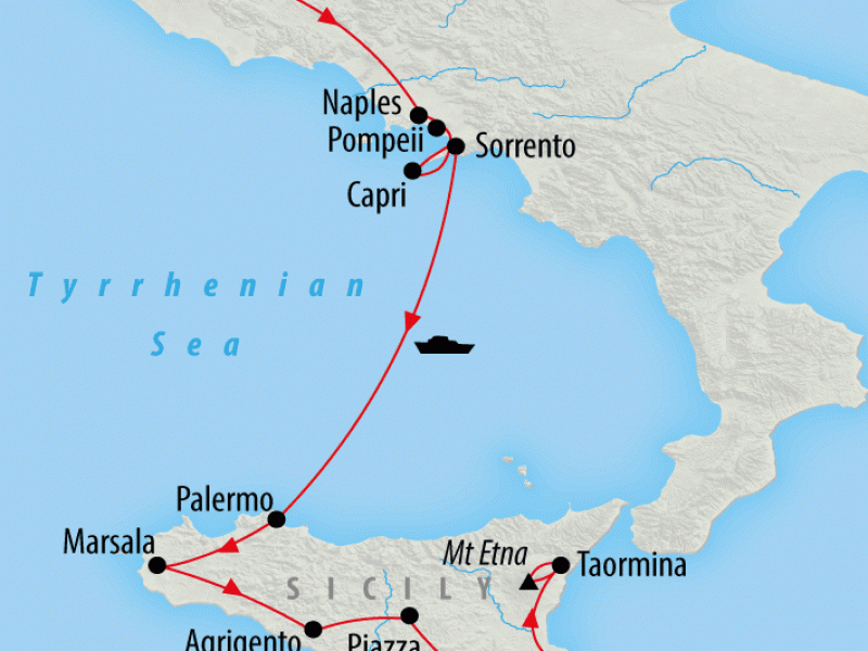 Rome, Naples & Sicily Italy Group Tour On The Go Tours