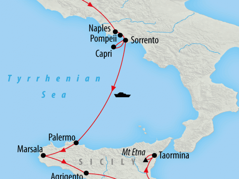 Rome, Naples & Sicily Italy Group Tour On The Go Tours