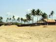 Typical Goan beach scene