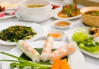 Learn to cook up a Vietnamese feast at the Saigon Cooking School. 