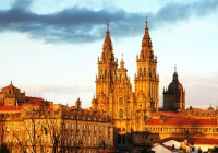 The famous Cathedral of St James in Santiago Chile - a start or end point of some of our South Ameri