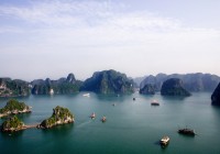 Relax on a junk boat in Halong Bay -  a must see on our Vietnam Tours.