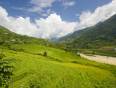 The rolling hills of beautiful Sapa in Northern Vietnam