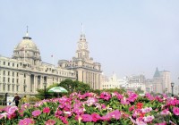 Shanghai's famous buildings on the Bund