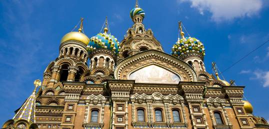 The Church on Spilled Blood in St Petersburg