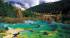 The travertine pools of Sichuan
