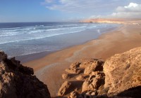 A gorgeous beach in Morocco