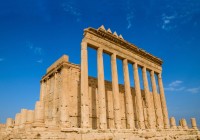The 2nd century BC roman theatre at Palmyra Syria