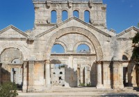 St Simeon's basilica near Aleppo in Syria