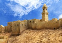 The great citadel at Allepo is home to the Ummayad Mosque and an old covered bazaar