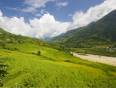 The rolling hills of beautiful Sapa in Northern Vietnam