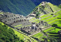 The ancient Inca ruins of Machu Picchu in Peru - a must see on any Peru Tour