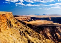 Spectacular Fish River Canyon in Southern Namibia