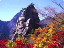 Mount Seoraksan in Seoraksan National Park.