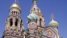 Domes of the Church on Spilled Blood