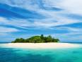 One of the beautiful islands that make up the Maldives