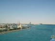 Looking across the Suez Canal