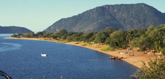 Monkey Bay at Lake Malawi