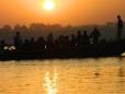 Sunrise on the Holy Ganges in Varanasi