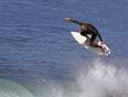 Surfing on the Atlantic coast of Morocco in Taghazoute