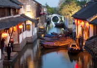 The Suzhou canals near Shanghai