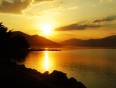 Sunset at Lake Egirdir in Turkey
