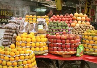 A market stall in Jaipur
