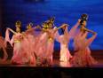 Traditional Chinese performance at the Tang Dynasty Show in Xi'an
