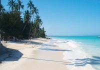 A secluded beach in Zanzibar - the perfect place to end an African Safari