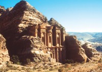 The treasury at Petra in Jordan