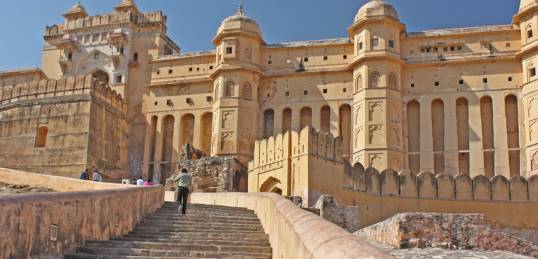 The Amber Fort in Jaipur