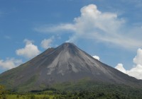 Arenal Volcano in La Fortuna is almost symetrical - come and see for yourself on a Costa Rica Tour.