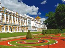 Catherine Palace at Tsarkoe Selo in St Petersburg