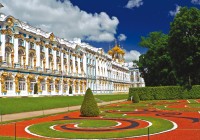 Catherine Palace at Tsarkoe Selo in St Petersburg