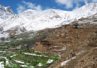 Scenery from the foothills of the Atlas mountains