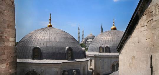 A birdseye view of Istanbul, Turkey