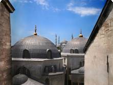 A birdseye view of Istanbul, Turkey