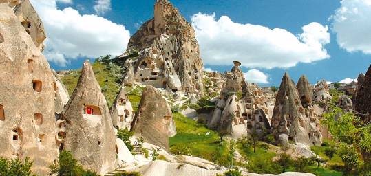 The amazing fairy chimney rocks of Cappadocia