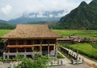 The beautiful countryside of Mai Chau in Vietnam. 