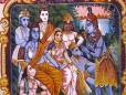 Vishnu & Shiva frescoes