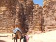 Local camel boy in Wadi Rum