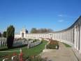 Tyne Cot - the names of the fallen stretch into the distance