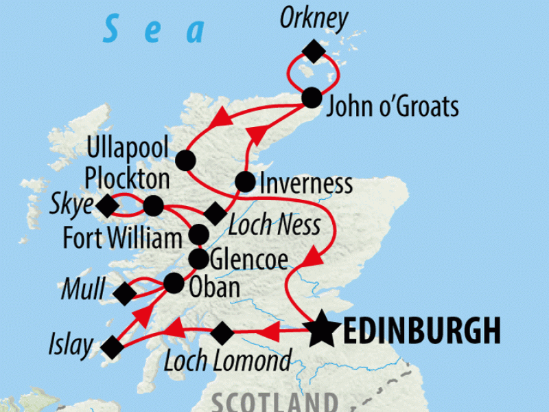 12Day Scottish Islands & Whisky Tour On The Go Tours