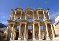 The Roman temple at Ephesus
