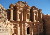 Ad-Deir or better known as the monastery, which has a similar facade to that of the Treasury